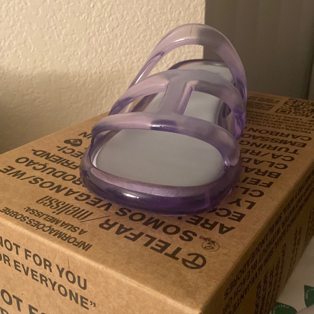 Clear Telfar Melissa Sandal  Size M9/W10